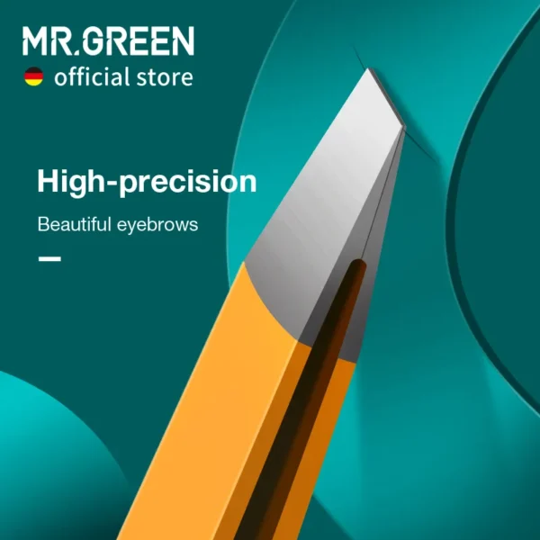 Pinça de Sobrancelhas Profissional - MR.GREEN
