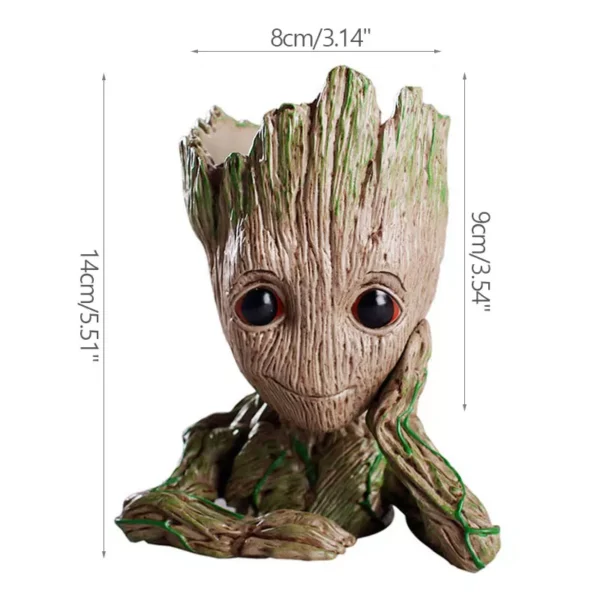Vaso Decorativo Groot - MiniGuardião Florestal 🌳🌺 - Image 7