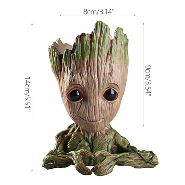 Vaso Decorativo Groot - MiniGuardião Florestal 🌳🌺 - Image 8