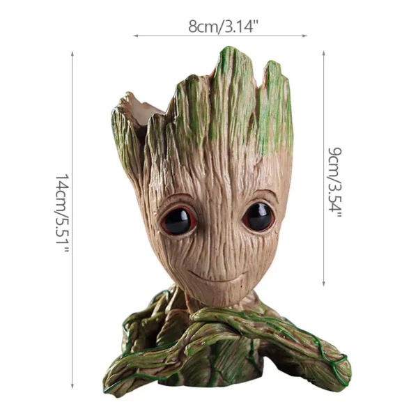 Vaso Decorativo Groot - MiniGuardião Florestal 🌳🌺 - Image 9