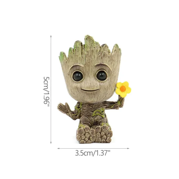 Vaso Decorativo Groot - MiniGuardião Florestal 🌳🌺 - Image 10