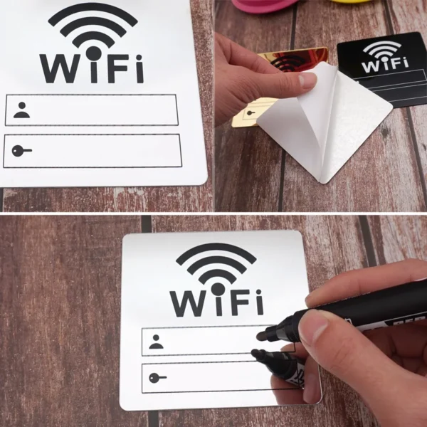 MirrorLink Connect 📶 - Placa de  WiFi com Adesivo Espelhado de Acrílico - Image 5