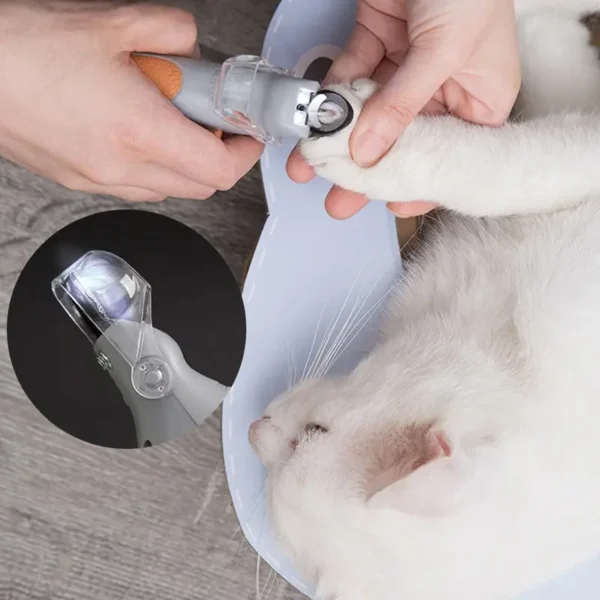 Cortador de Unhas para Pets com LED: Precisão Iluminada para Cães e Gatos - Cuide das Unhas com Facilidade e Segurança! - Image 3