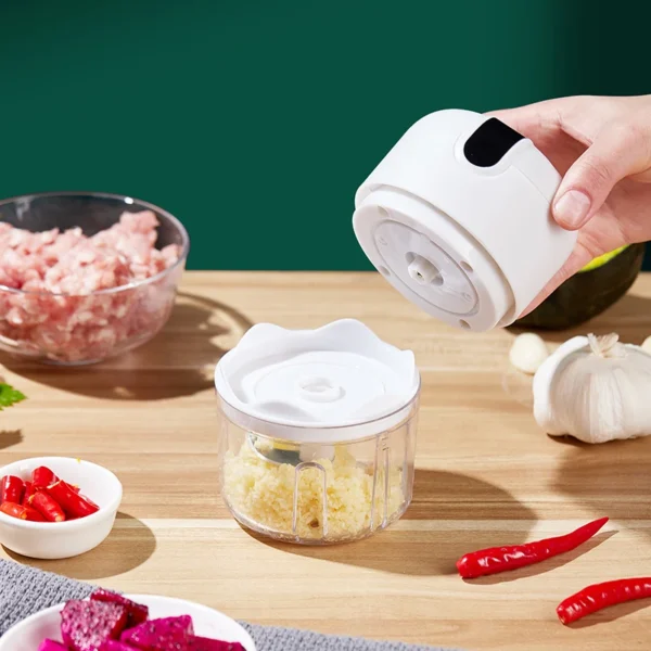 PowerChop Master 🍲 - Processador de Alimentos Elétrico 250ml - Image 3