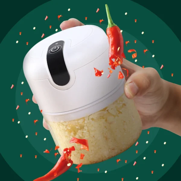 PowerChop Master 🍲 - Processador de Alimentos Elétrico 250ml - Image 4