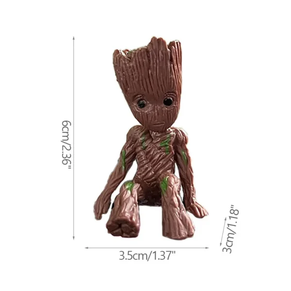 Vaso Decorativo Groot - MiniGuardião Florestal 🌳🌺 - Image 14