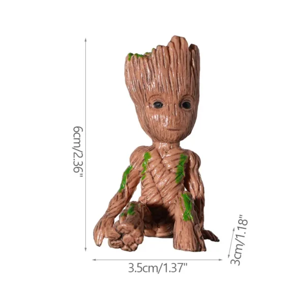 Vaso Decorativo Groot - MiniGuardião Florestal 🌳🌺 - Image 15