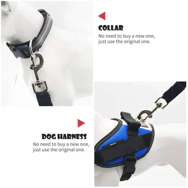 Cinto de Segurança Ajustável para Pets: Viagens Seguras e Confortáveis para Cães e Gatos - Liberdade com Responsabilidade! - Image 4