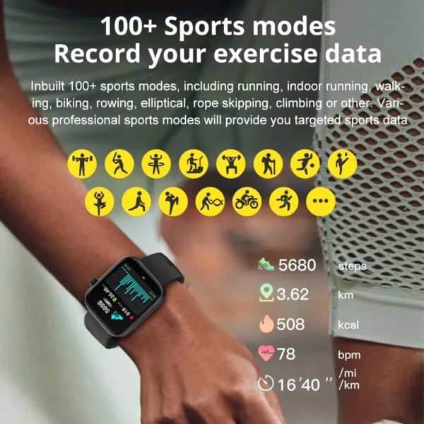 COLMI P71: Smartwatch com Chamadas e Monitoramento de Saúde! - Image 6