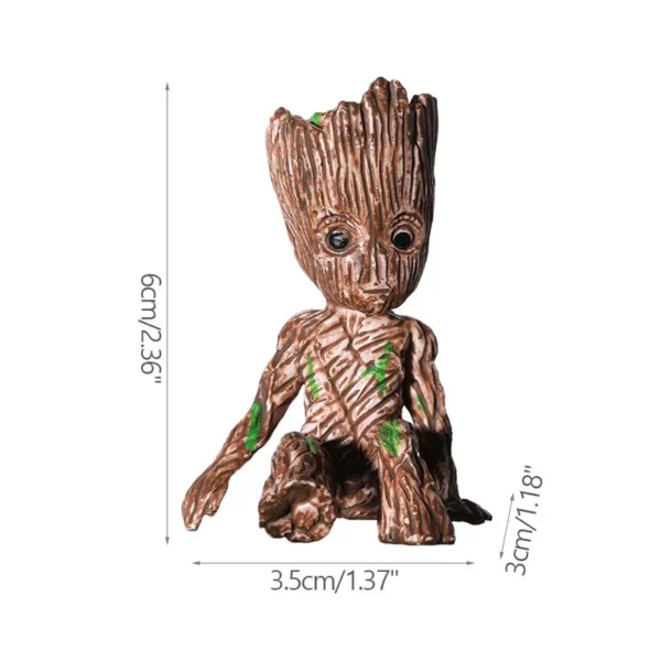 Vaso Decorativo Groot - MiniGuardião Florestal 🌳🌺 - Image 13