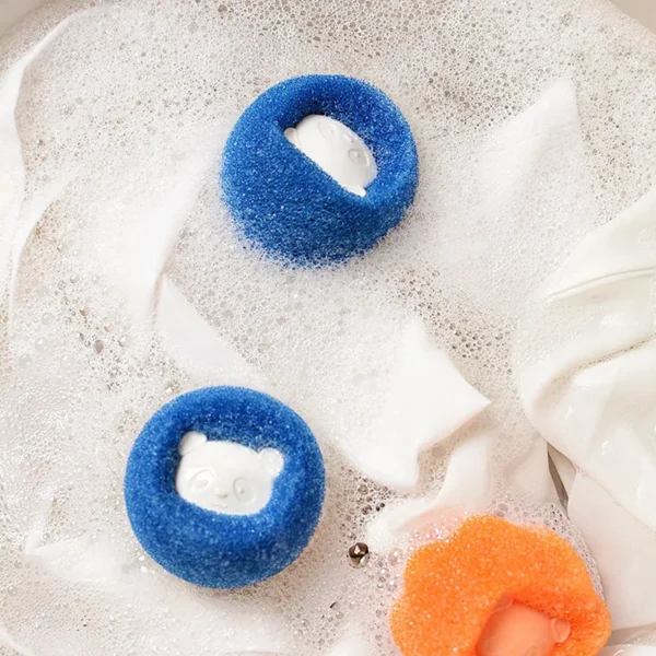 Pelinho Clean - Removedor de Pelos para Pets em Forma de Bola: Reutilizável, Eficaz e Divertido - Mantenha sua Casa Sempre Impecável! - Image 2