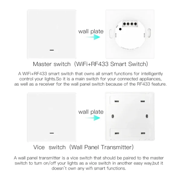 SwitchTech Connect Pro - Interruptor Inteligente de Parede WIFI - Image 4