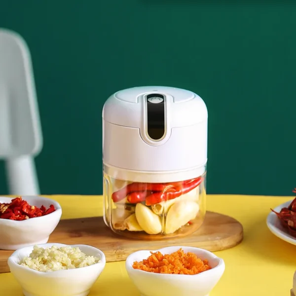 PowerChop Master 🍲 - Processador de Alimentos Elétrico 250ml - Image 7