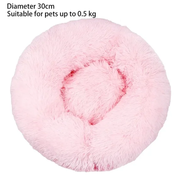 Ninho Aconchegante para Pets: Cama Redonda Macia com Tapete Felpudo para Cães e Gatos - Conforto Inigualável - Image 12