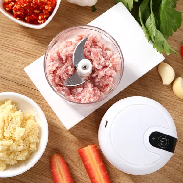 PowerChop Master 🍲 - Processador de Alimentos Elétrico 250ml - Image 5