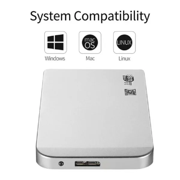 TurboSSD Thunder - HD Externo de Alta Velocidade 2TB - Image 2