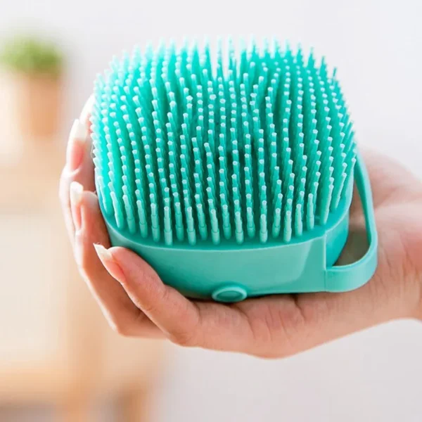 Escova para Banho: Massagem Suave, Limpeza Eficiente e Momentos de Carinho para Seu Cão ou Gato - Image 4