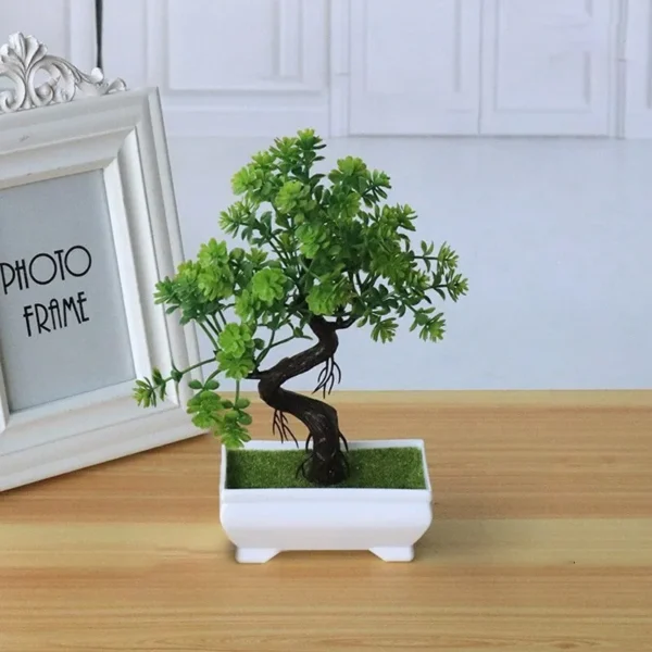 Bonsai Artificial 🌿🌸Ornamentos para Jardim