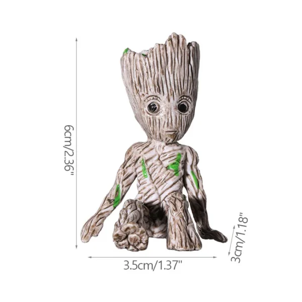Vaso Decorativo Groot - MiniGuardião Florestal 🌳🌺 - Image 12