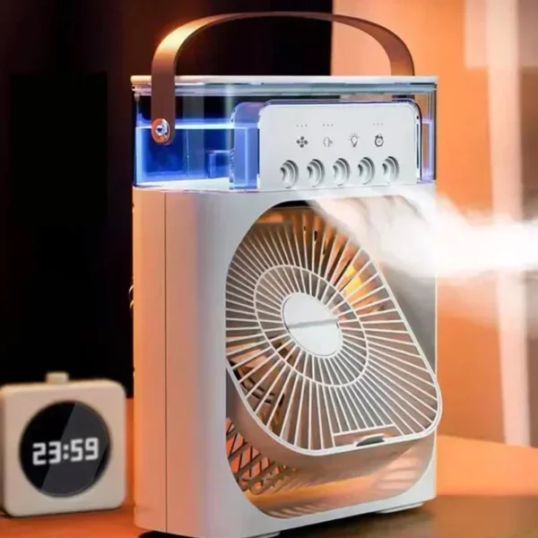 Ar Condicionado Portátil CoolBreeze com Compartimento para Gelo e Água - Image 2