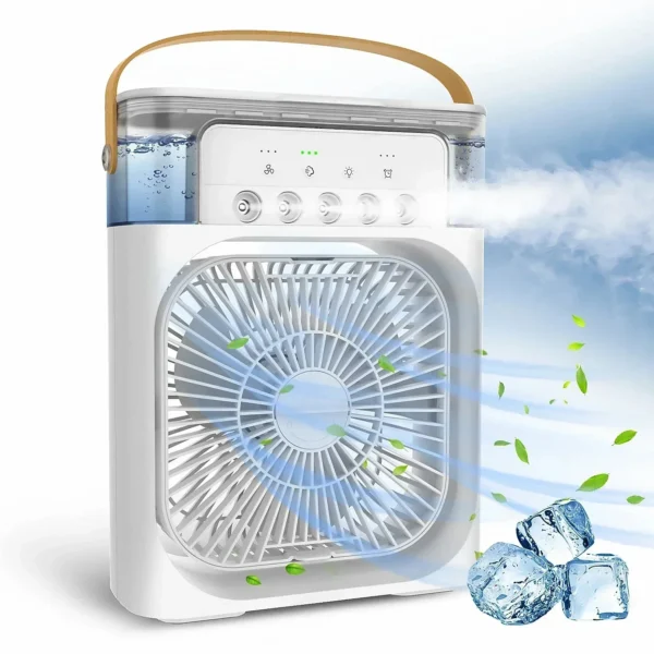Ar Condicionado Portátil CoolBreeze com Compartimento para Gelo e Água